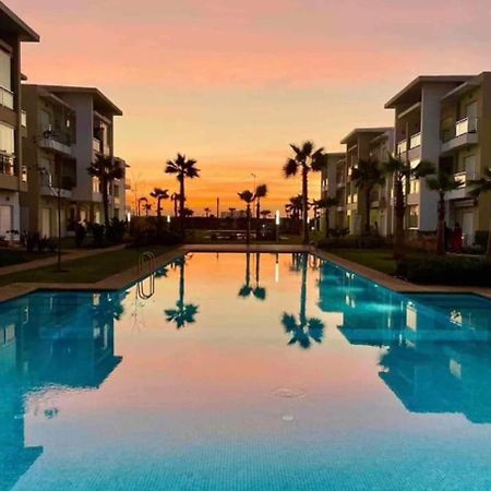 F3 Casabay Beach Sidi Rahal Vue Sur Piscine Dış mekan fotoğraf