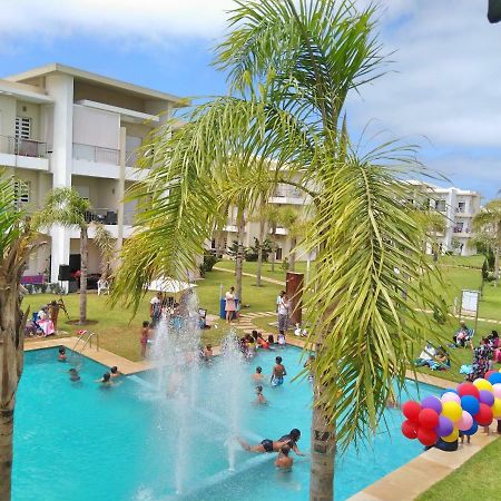 F3 Casabay Beach Sidi Rahal Vue Sur Piscine Dış mekan fotoğraf